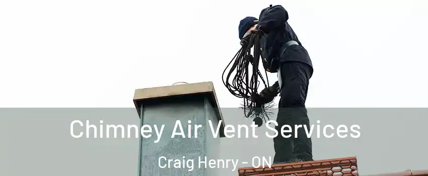 Chimney Air Vent Services Craig Henry - ON