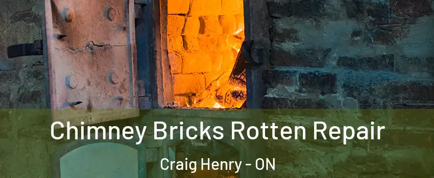  Chimney Bricks Rotten Repair Craig Henry - ON