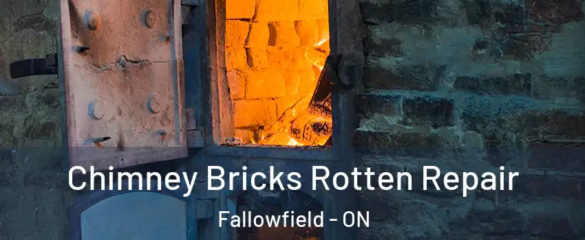  Chimney Bricks Rotten Repair Fallowfield - ON