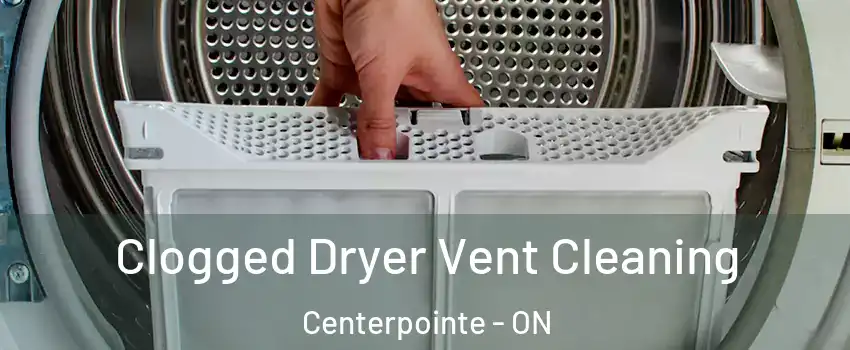  Clogged Dryer Vent Cleaning Centerpointe - ON