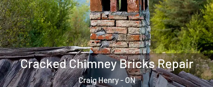  Cracked Chimney Bricks Repair Craig Henry - ON