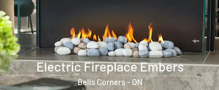  Electric Fireplace Embers Bells Corners - ON