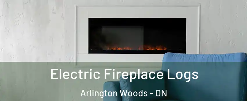  Electric Fireplace Logs Arlington Woods - ON