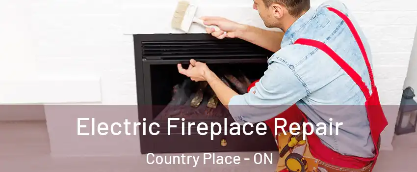  Electric Fireplace Repair Country Place - ON