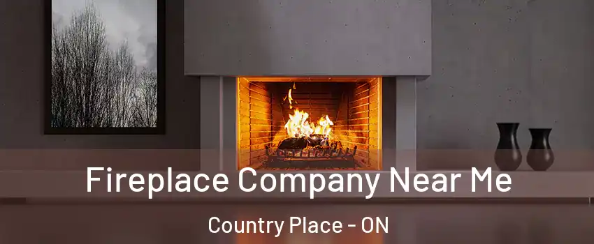 Fireplace Company Near Me Country Place - ON