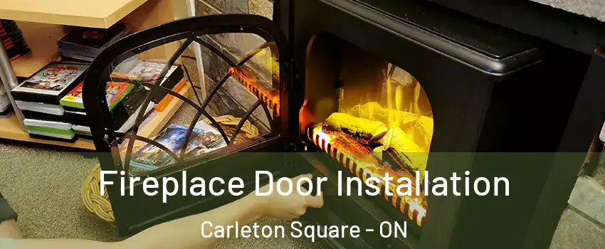  Fireplace Door Installation Carleton Square - ON