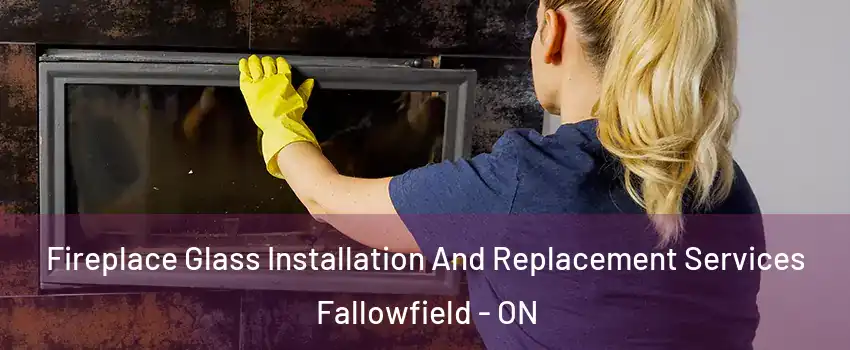  Fireplace Glass Installation And Replacement Services Fallowfield - ON