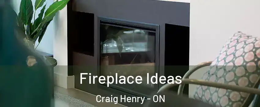  Fireplace Ideas Craig Henry - ON