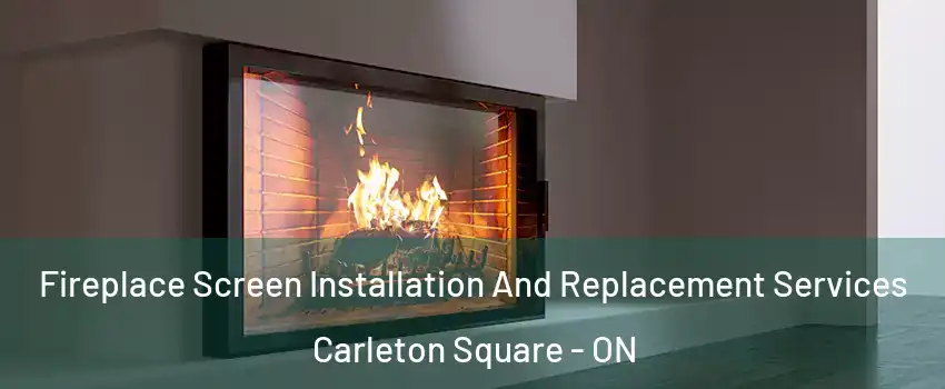  Fireplace Screen Installation And Replacement Services Carleton Square - ON