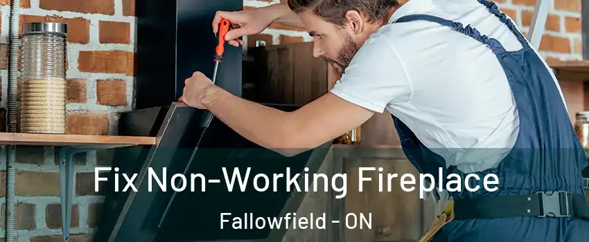  Fix Non-Working Fireplace Fallowfield - ON
