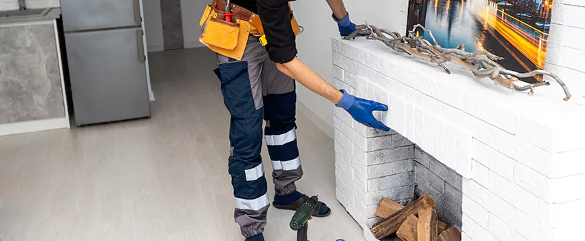 Outdoor Fireplace Restoration in Barrhaven, Ontario