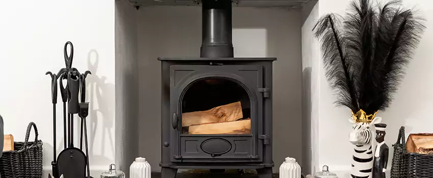 Thelin Hearth Products Providence Pellet Insert Fireplace Installation in Hearts Desire, ON