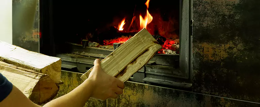 Wood Stove Heat Resistant Wall Repair in Twin Elm, Ontario