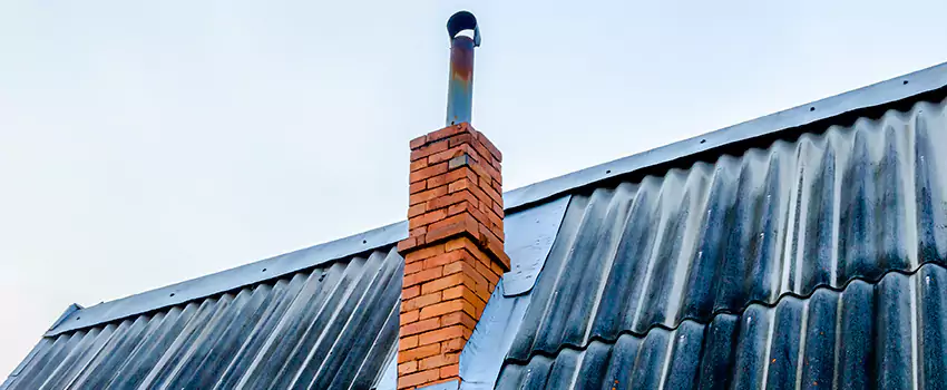 Aluminium Chimney Flashing Repair in Centerpointe, ON