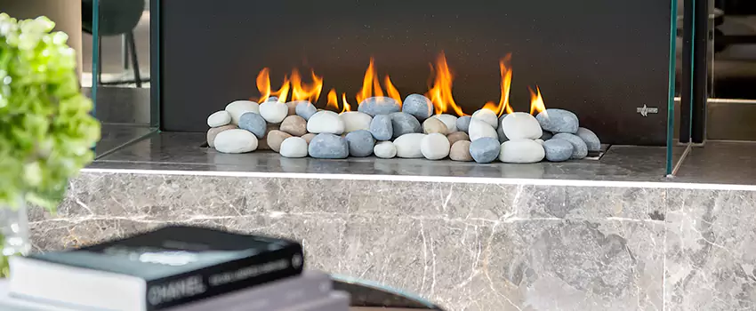 Double-Height Fireplace Design Refurbishment in Jockvale, Ontario