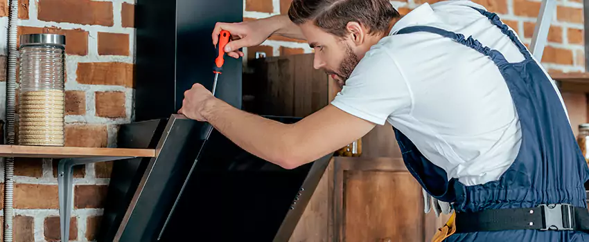 Old Rusted Metal Fireplace Repair And Replacement in Shirleys Bay, ON