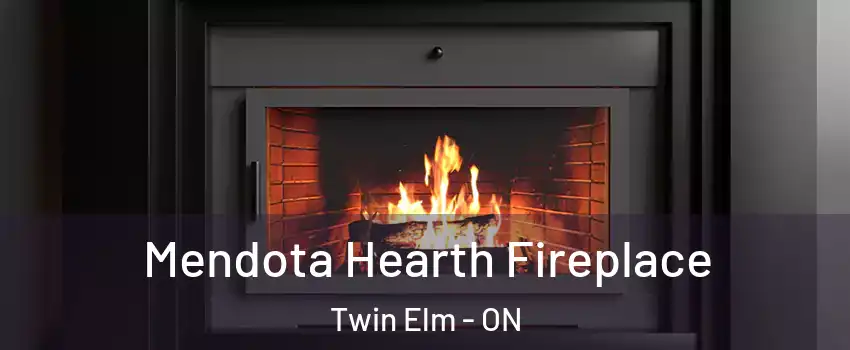  Mendota Hearth Fireplace Twin Elm - ON