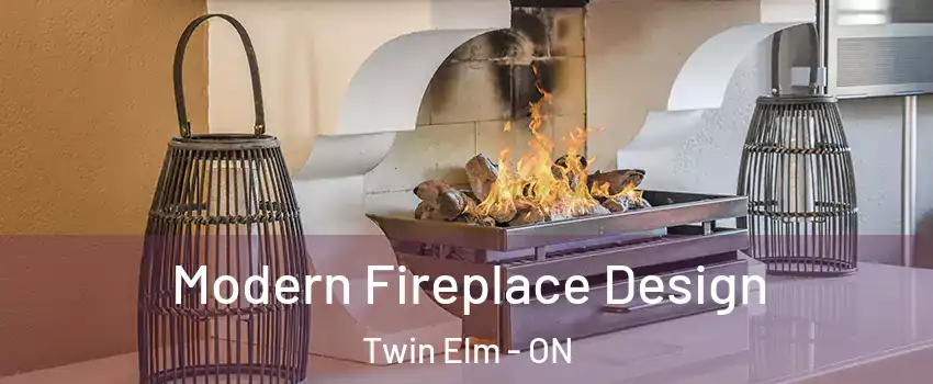  Modern Fireplace Design Twin Elm - ON