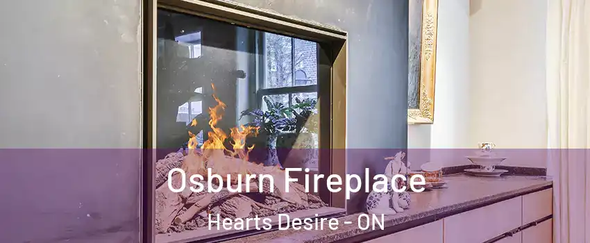  Osburn Fireplace Hearts Desire - ON