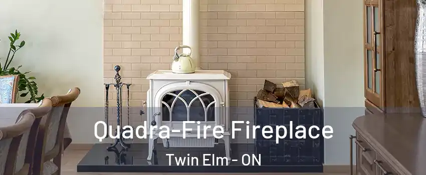  Quadra-Fire Fireplace Twin Elm - ON