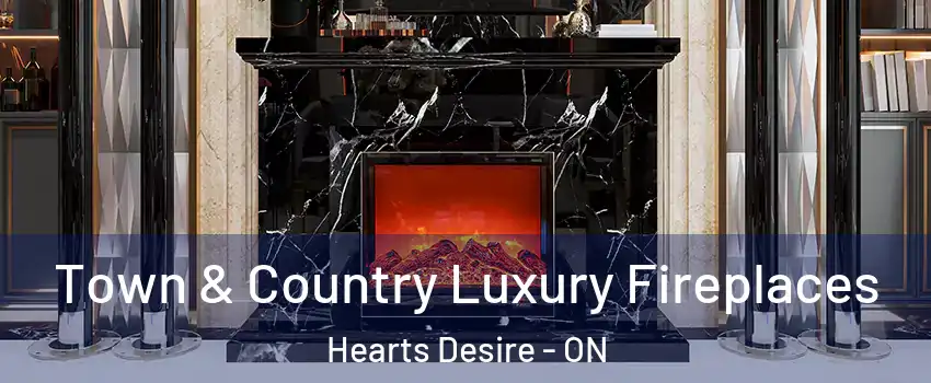  Town & Country Luxury Fireplaces Hearts Desire - ON