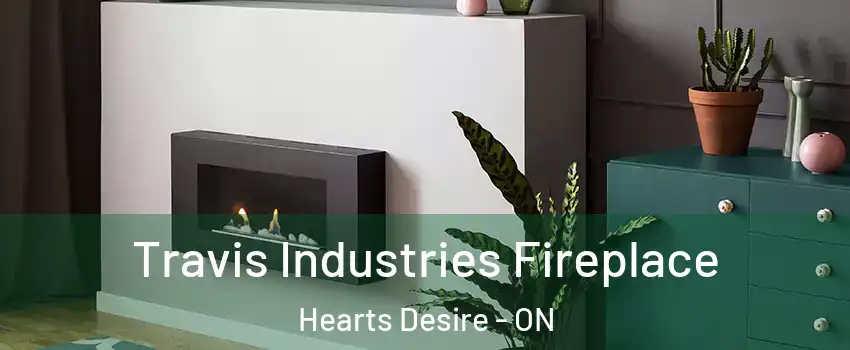  Travis Industries Fireplace Hearts Desire - ON
